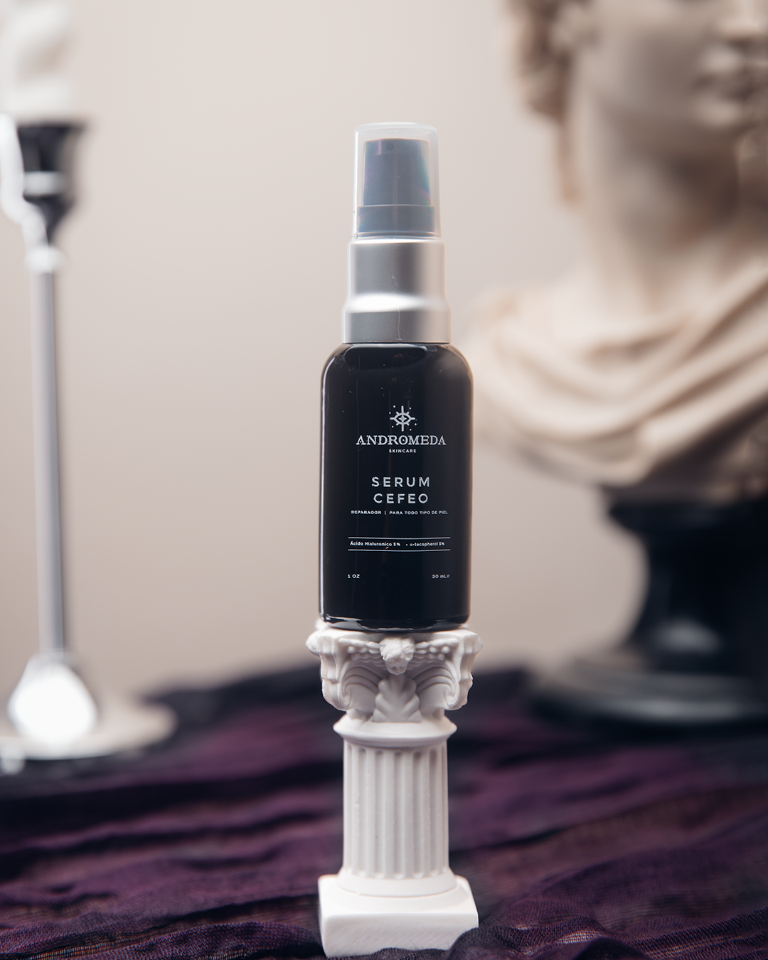 SERUM FACIAL HIDRATANTE CON ÁCIDO HIALURÓNICO CEFEO